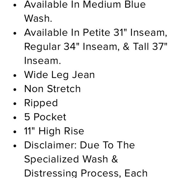 Distressed Blue Denim Jeans - Picture 5 of 5